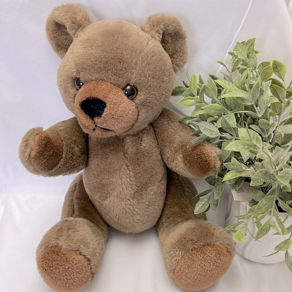 🐻 Vintage Carousel by Guy  Jointed  Brown Teddy Bear 16"